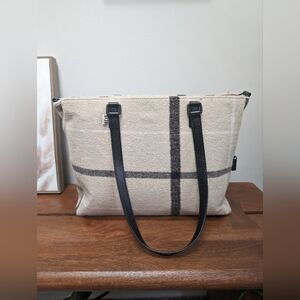 Beis The Mini Work Tote in Plaid